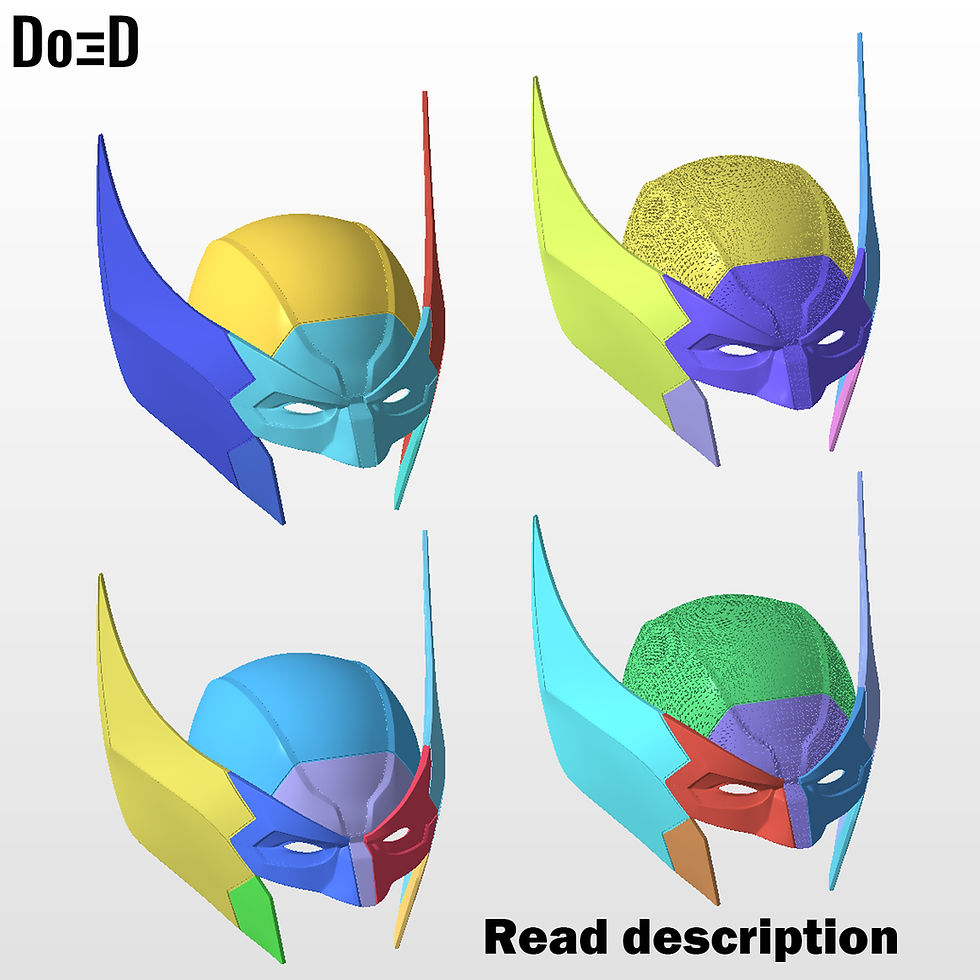 Thumbnail: Insomniac Marvel’s Wolverine Full Cosplay Suit 3D Printable Model STL File #MW73