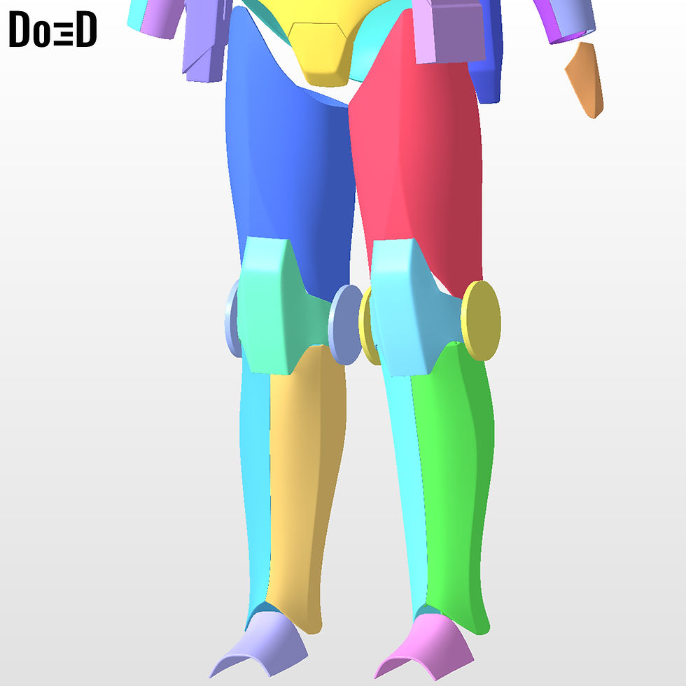 Thumbnail: Echo Bad Batch Full Body Armor | 3D Printable Model #E111