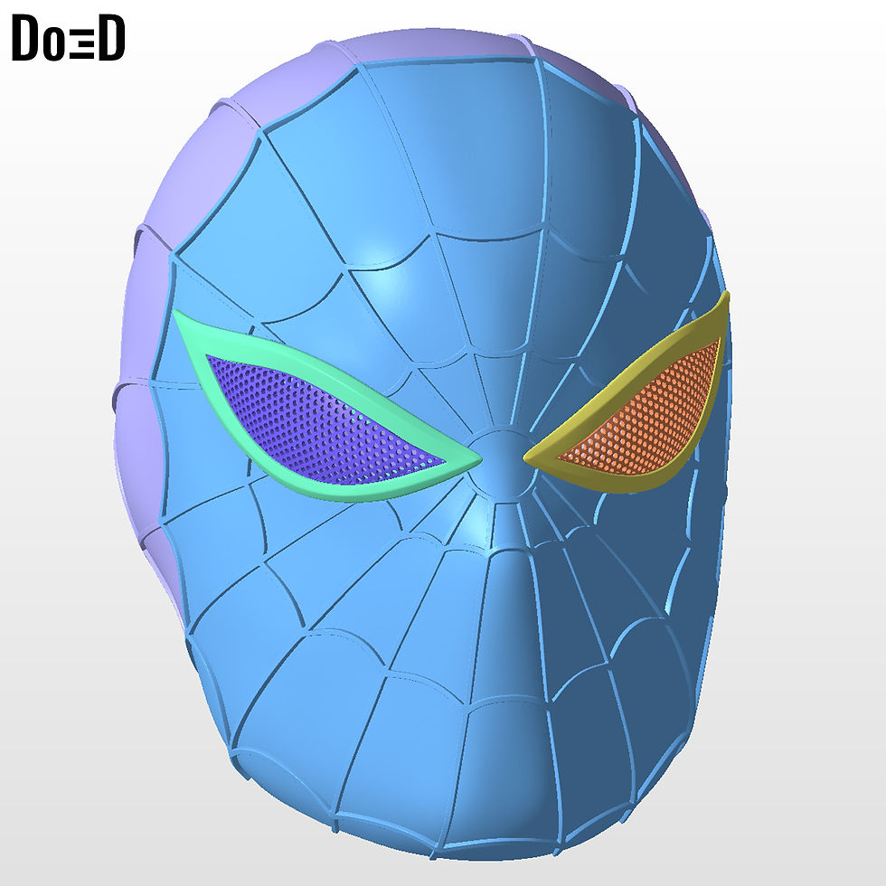 Thumbnail: Bundle: Spider-Man 1978 Japan Helmet + Webshooter Watch Bracer STL #S978