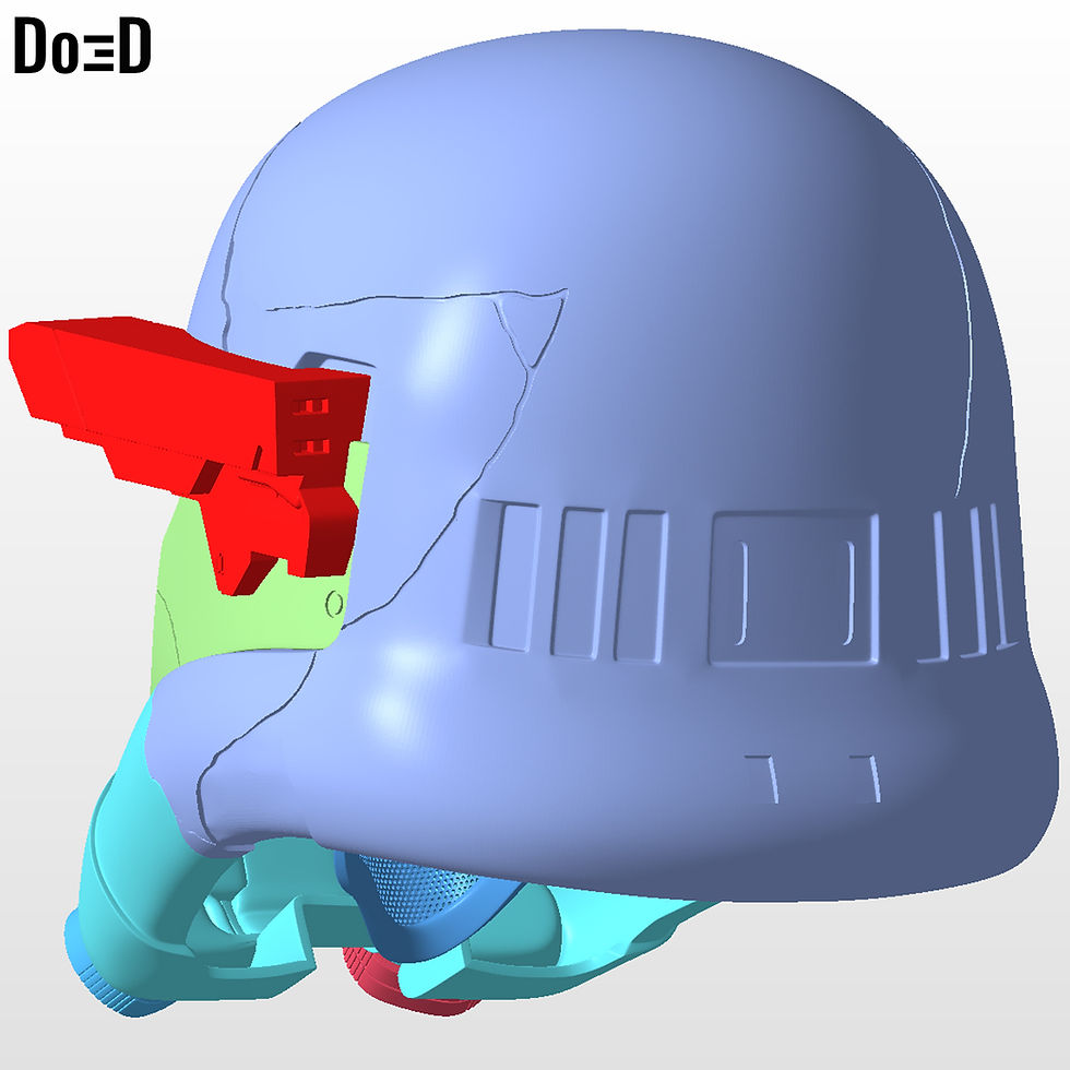 Thumbnail: Zombie Death Trooper Ahsoka | 3D Printable Model STl #ZT41