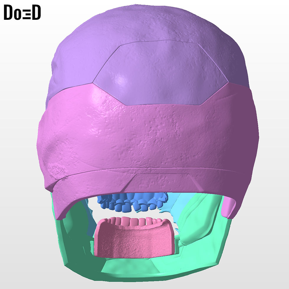 Thumbnail: Zombie Iron Man Mark 46 Spider-Man Far From Home Helmet | 3D Printable Model #IZ