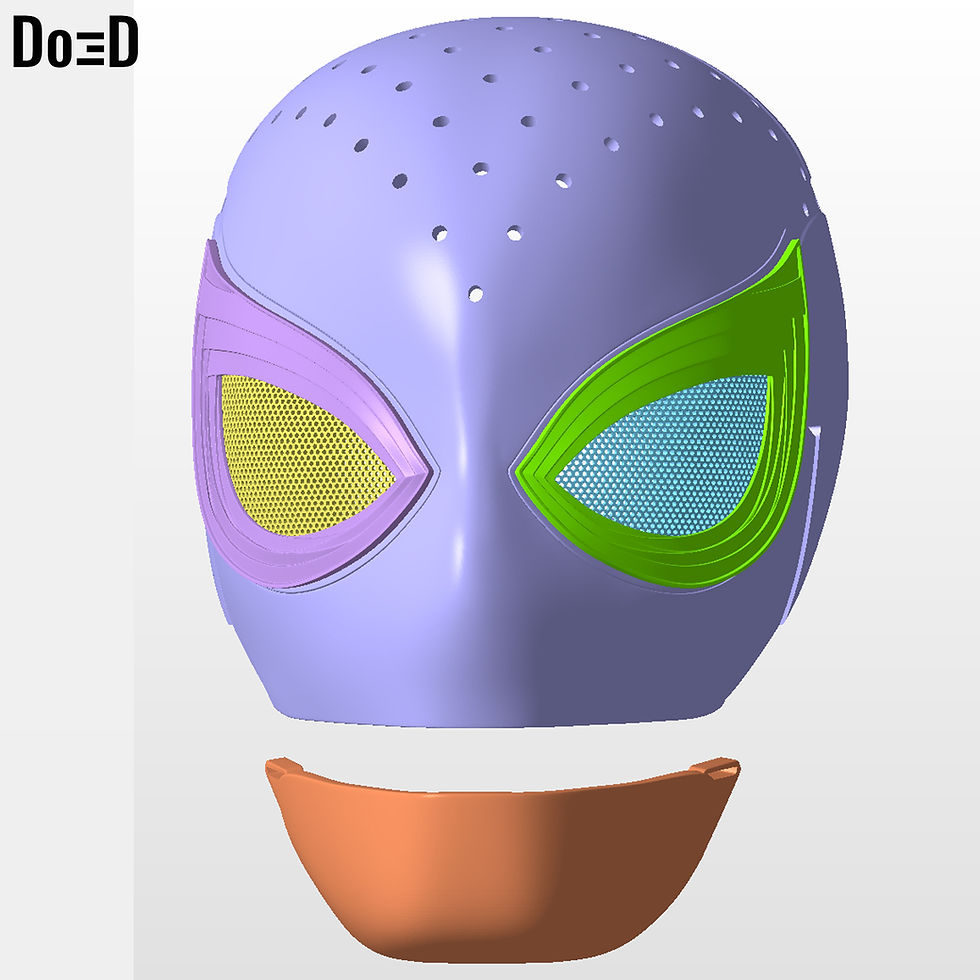 Thumbnail: Bundle: Faceshell & Helmet Spider-man Brand New Day Spiderman Spidey STL #SBND22