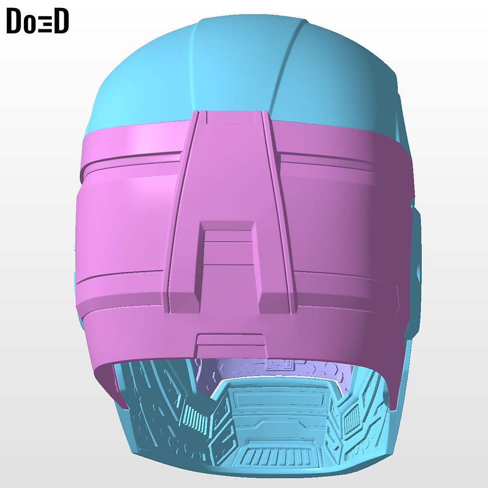 Thumbnail: Iron Man Mark XXXIII Silver Centurion MK 33 Helmet | 3D Printable Model #H6052