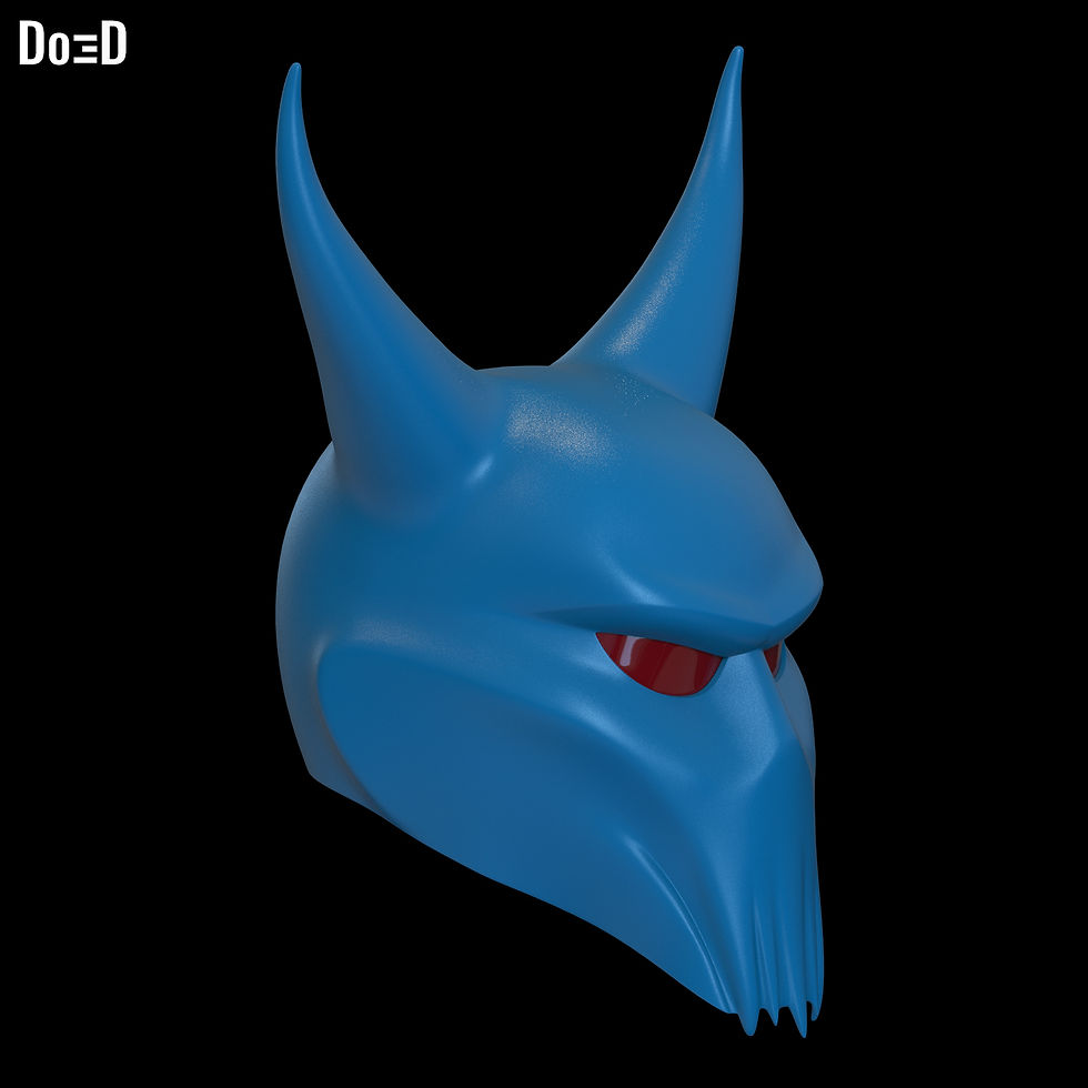 Thumbnail: Auggie Smith Top Trio Helmet Peacemaker Season 2 White Dragon 3D Model #KPM37