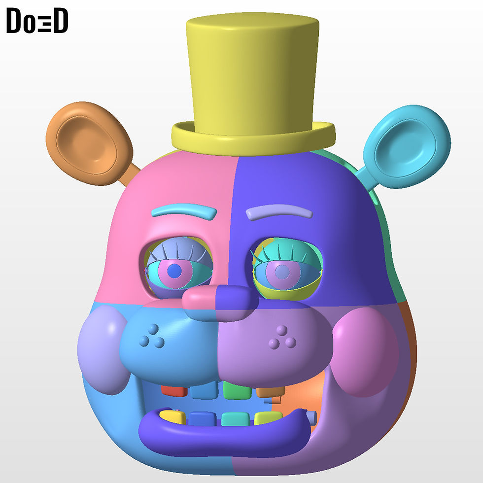 Thumbnail: Toy Freddy Fazbear Five Nights At Freddy's 2 FNAF | 3D Printable Model #FN25
