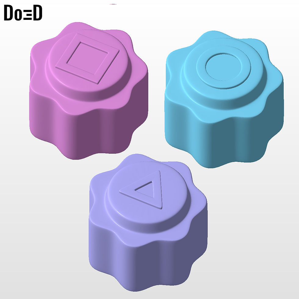 Thumbnail: Gonggi Squid Game | 3D Printable Model #GSG2