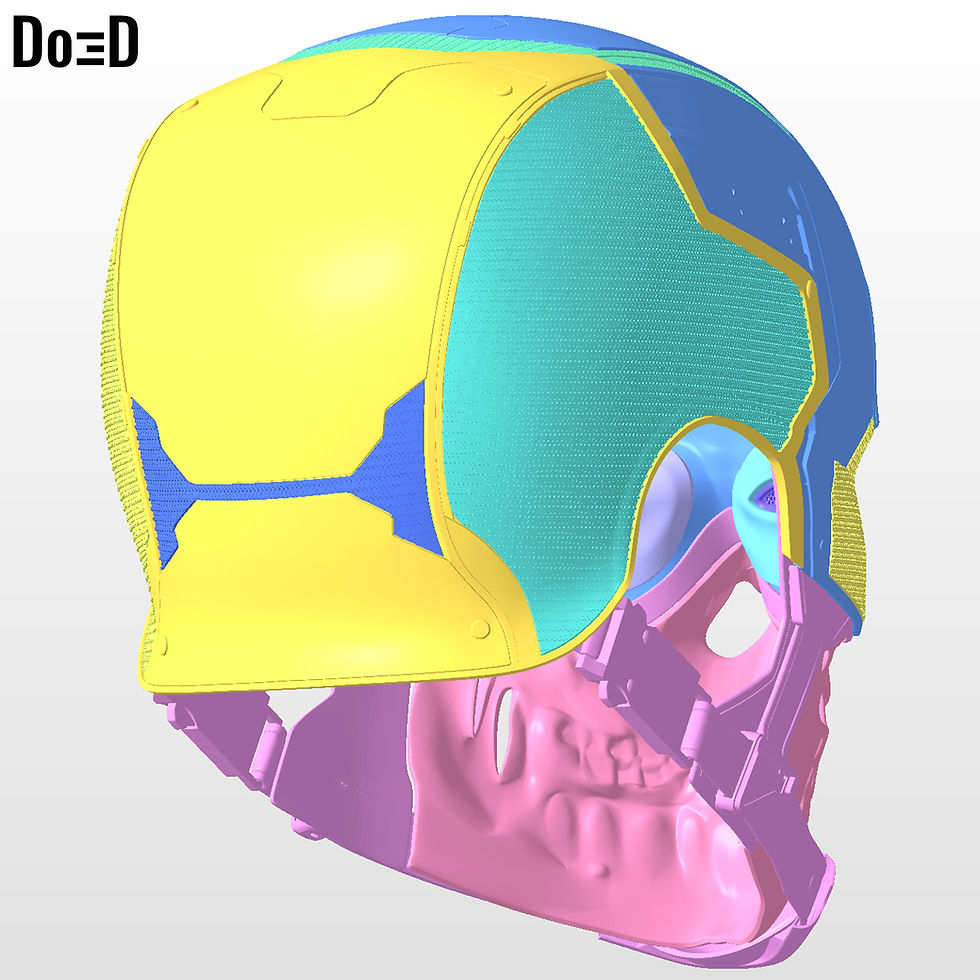 Thumbnail: Zombie Captain America Helmet | 3D Printable Model STL #ZCT741