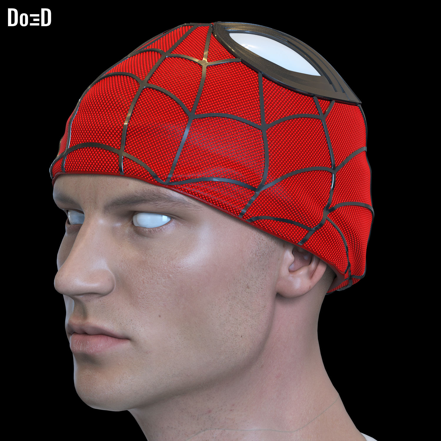 Spider-Man BND Rolled Up Helmet Spiderman 3D Printable Model #BND9