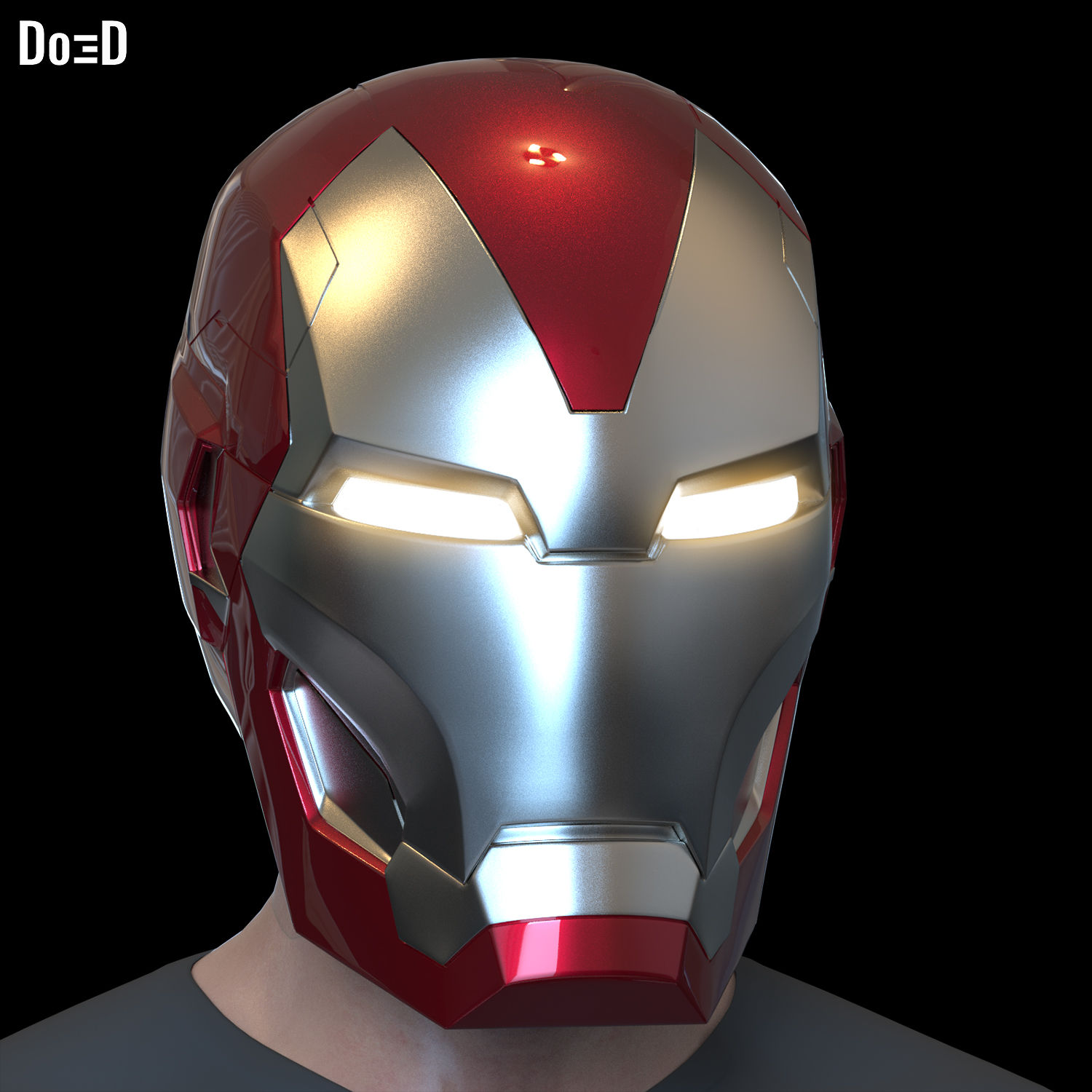 Iron Patriot 2024 Helmet | 3D Printable Model #IP24