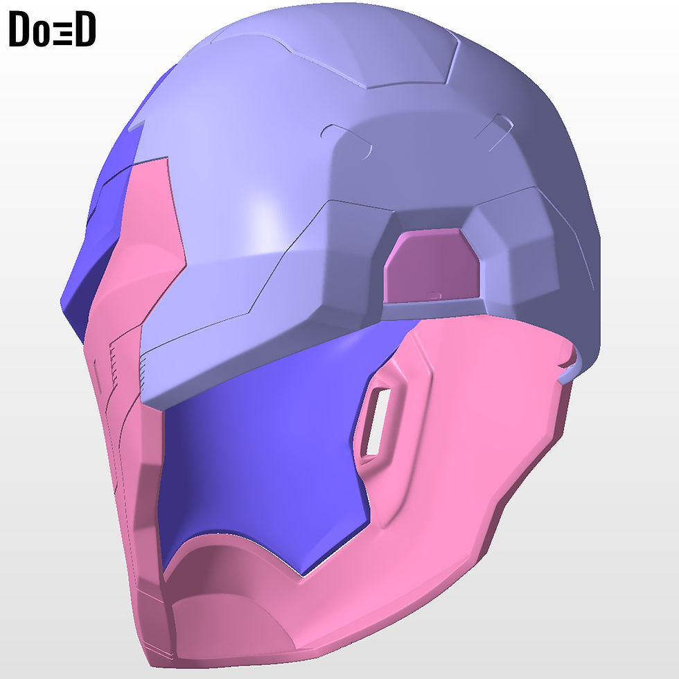 Thumbnail: Iron Man Armor Model 42 Rivals Cosplay Suit 3D Printable Model #IR42