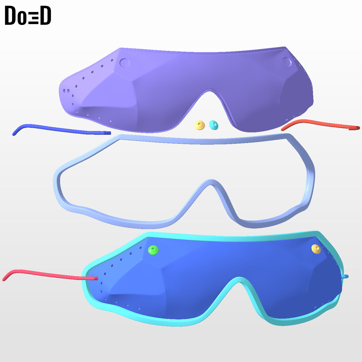 Ben Affleck Batman 2023 The Flash Goggles 3D Printable Model STL #G222