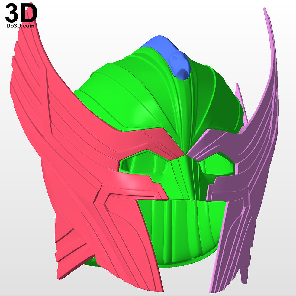 Thumbnail: Thor Helmet Love and Thunder Mask | 3D Printable Model STL #TH45