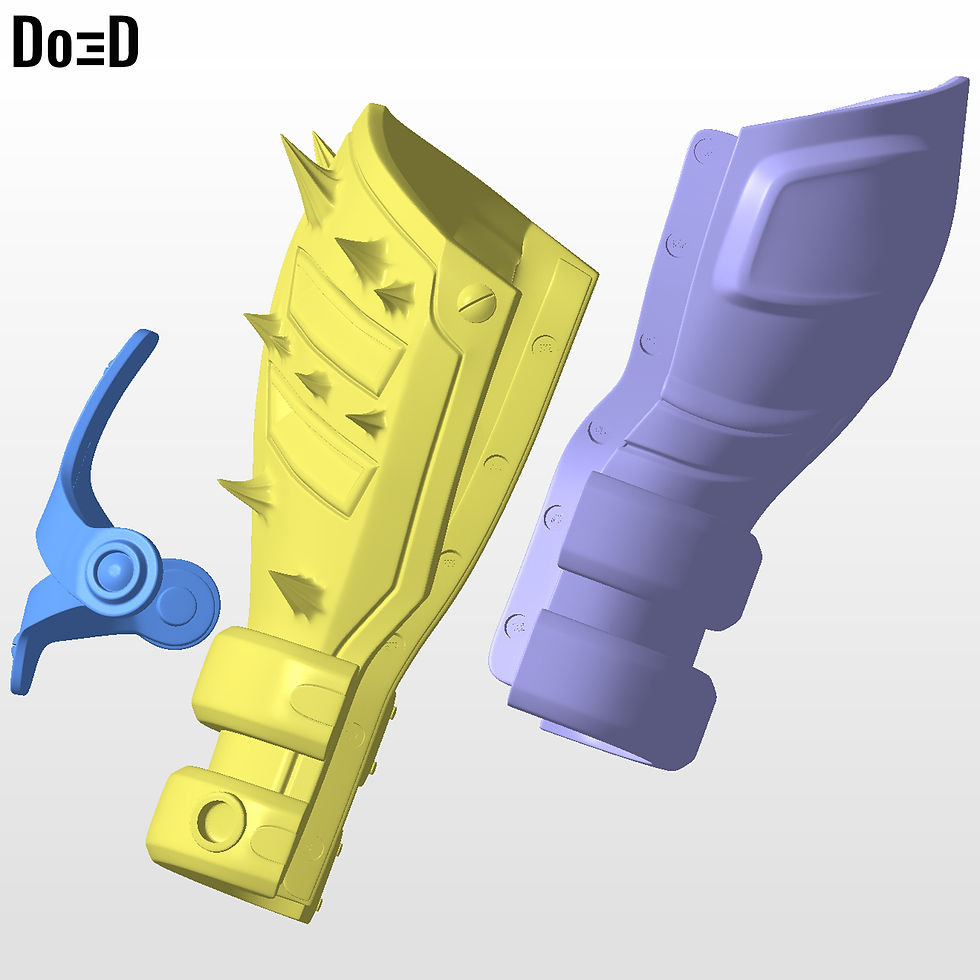 Thumbnail: Agent Venom Gauntlet | 3D Printable Model #AV9393