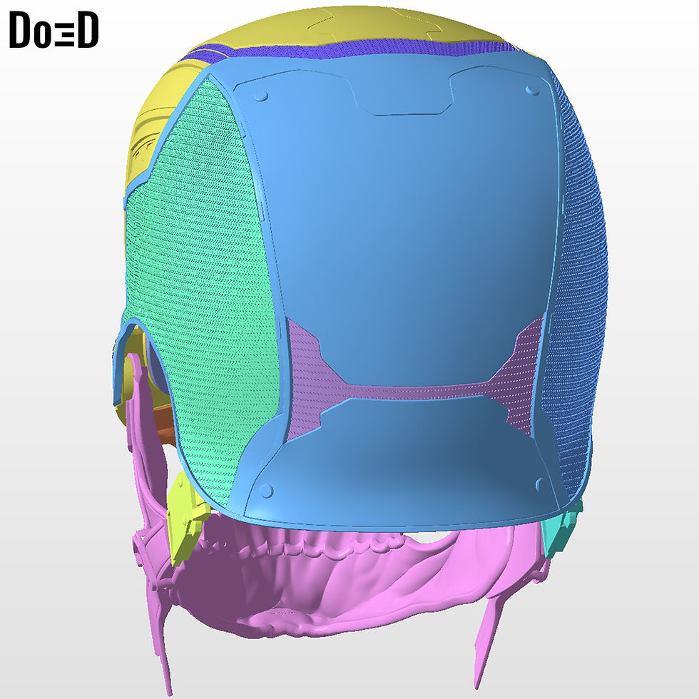 Thumbnail: Zombie Captain America Helmet | 3D Printable Model STL #ZCT741