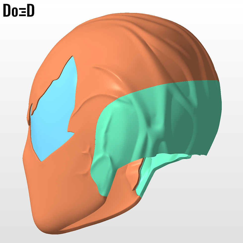 Thumbnail: Symbiote Spider-man Helmet | 3D Printable Model #SP83