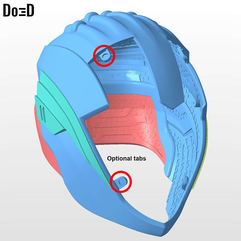 Thumbnail: IronHeart Helmet Black Panther Wakanda Forever 3D Printable Model STL File #H53