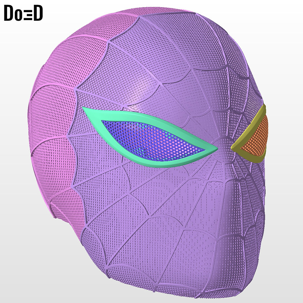 Thumbnail: Bundle: Spider-Man 1978 Japan Helmet + Webshooter Watch Bracer STL #S978
