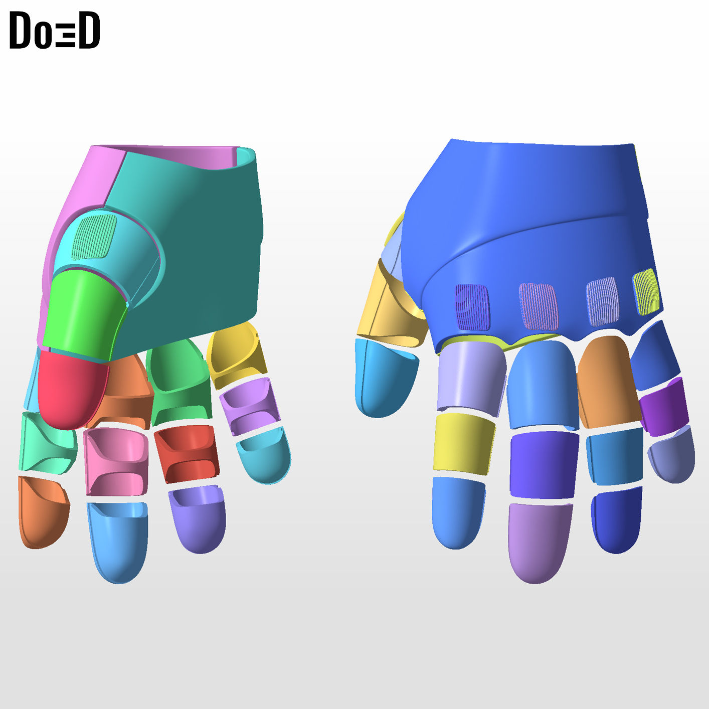Batman Justice League Tactical Hand Armor | 3D Printable Model #BT9