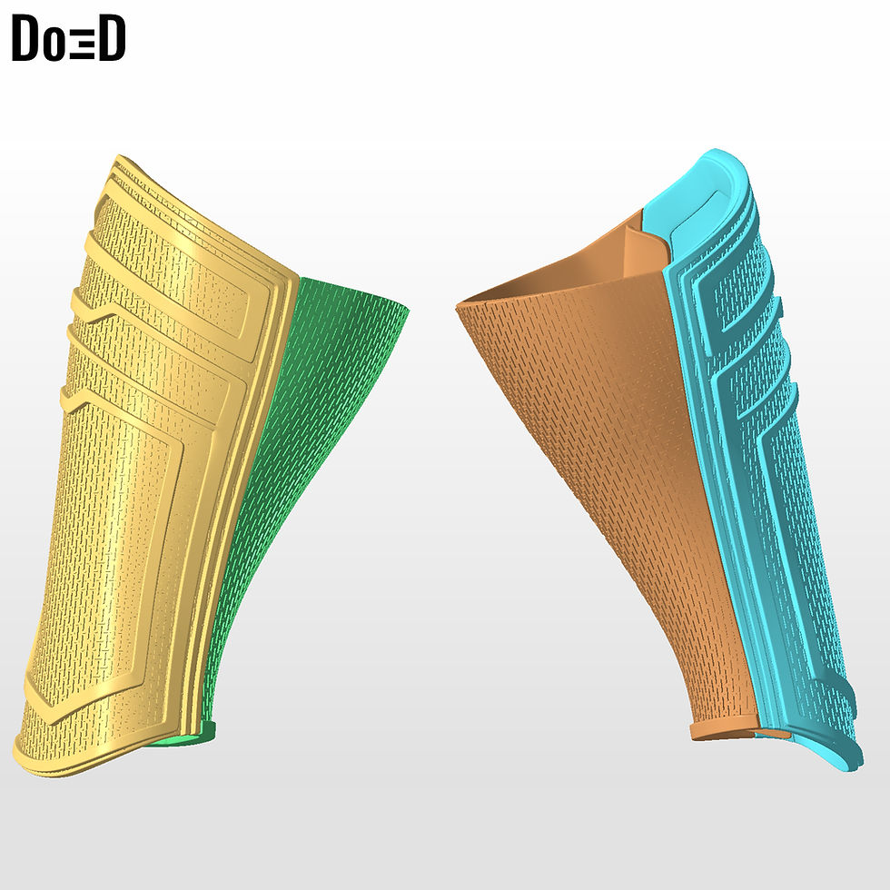 Thumbnail: Superman 2025 Full Suit Chest Forearm Belt Boots | 3D Print Model #SL19