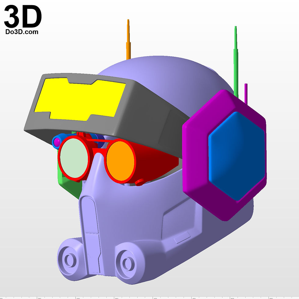 Thumbnail: Tech Bad Batch armor | 3D Printable Model #BBT1