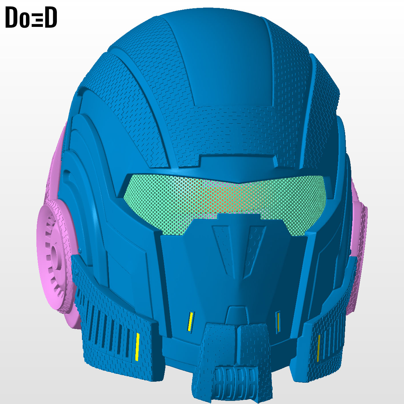 N7 Commander Shepard Mass Effect Andromeda Helmet | 3D Printable Model #N7