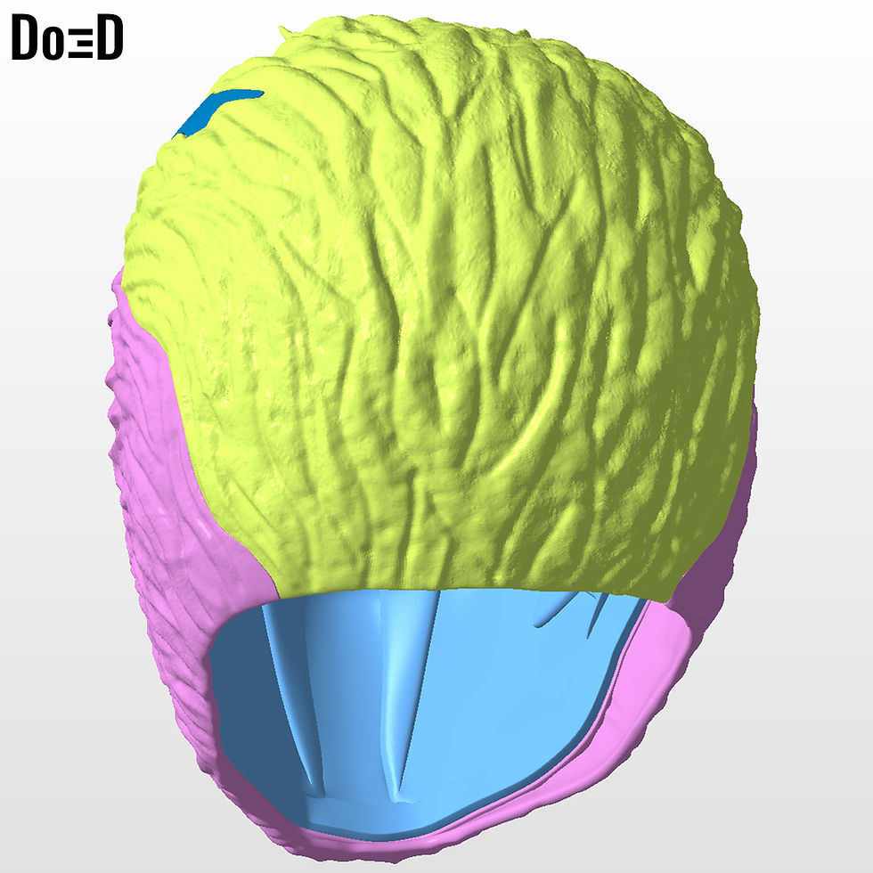 Thumbnail: Venomized Spider-man 2099 Helmet Venom STL 3D Printable Model STL #VS2099