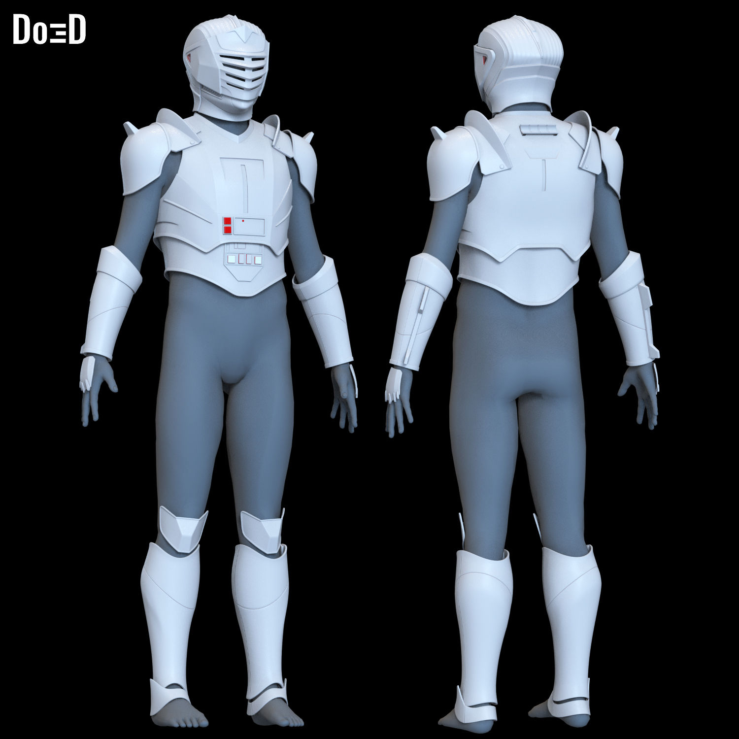 Marrok Armors from Ashoka 3D Printable Model STL File #MR89
