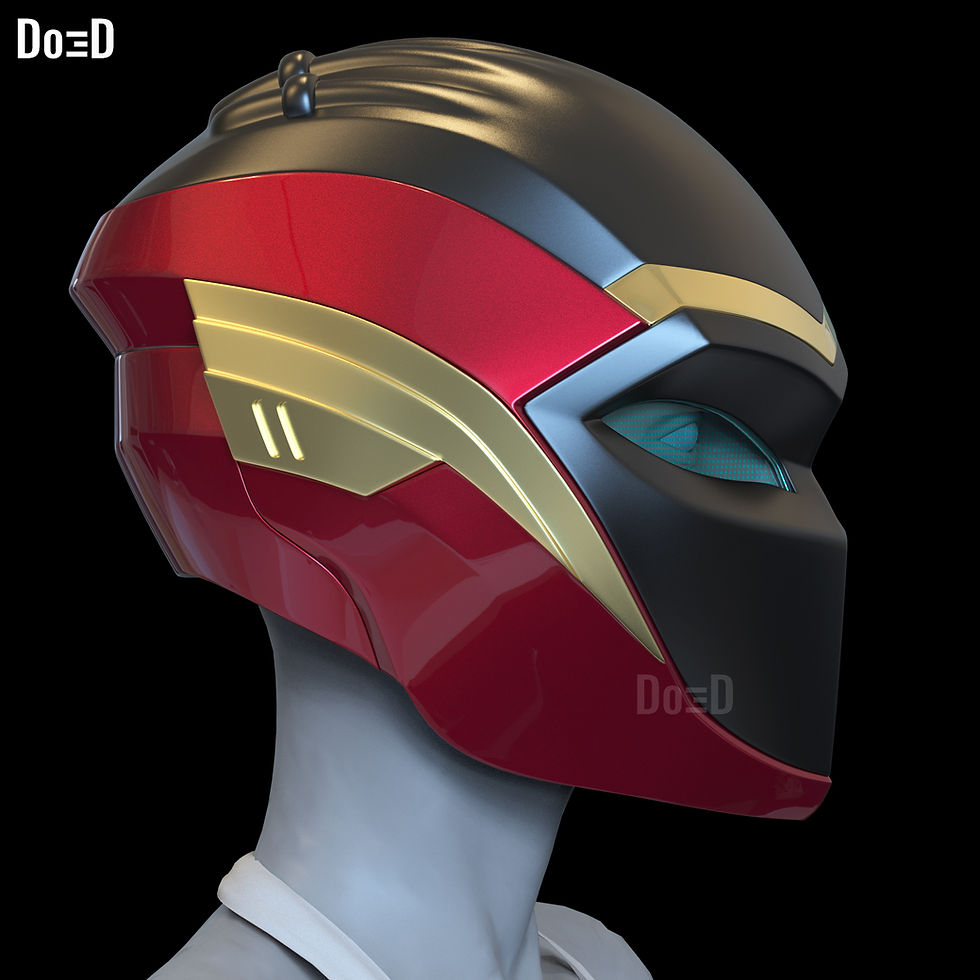 Thumbnail: IronHeart Helmet Black Panther Wakanda Forever 3D Printable Model STL File #H53