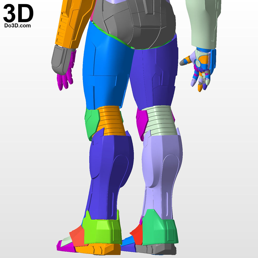 Thumbnail: Iron Man Avengers Team Suit Armor Mark VI MK 6 Endgame 3D Printable Model #A591