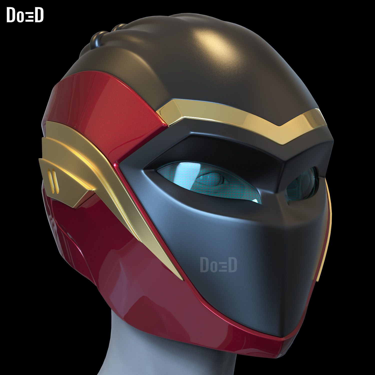 IronHeart Helmet Black Panther Wakanda Forever 3D Printable Model STL File #H53