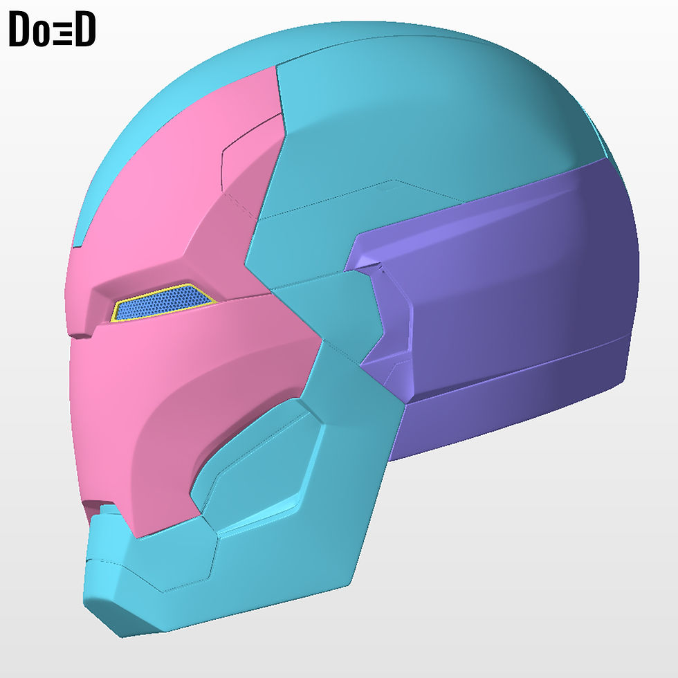 Thumbnail: Iron Patriot 2024 Helmet | 3D Printable Model #IP24