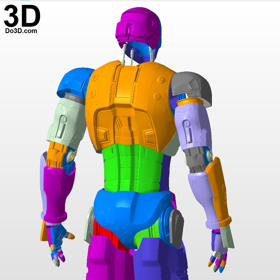 Thumbnail: Iron Legion Iron Man Armor Suit | 3D Printable Model #IL45