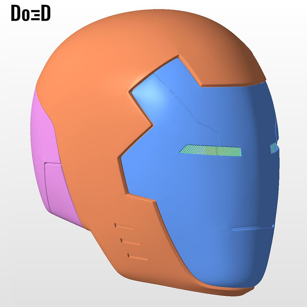 Thumbnail: Iron Man Armored Adventures Armor | 3D Printable Model STL #AA99
