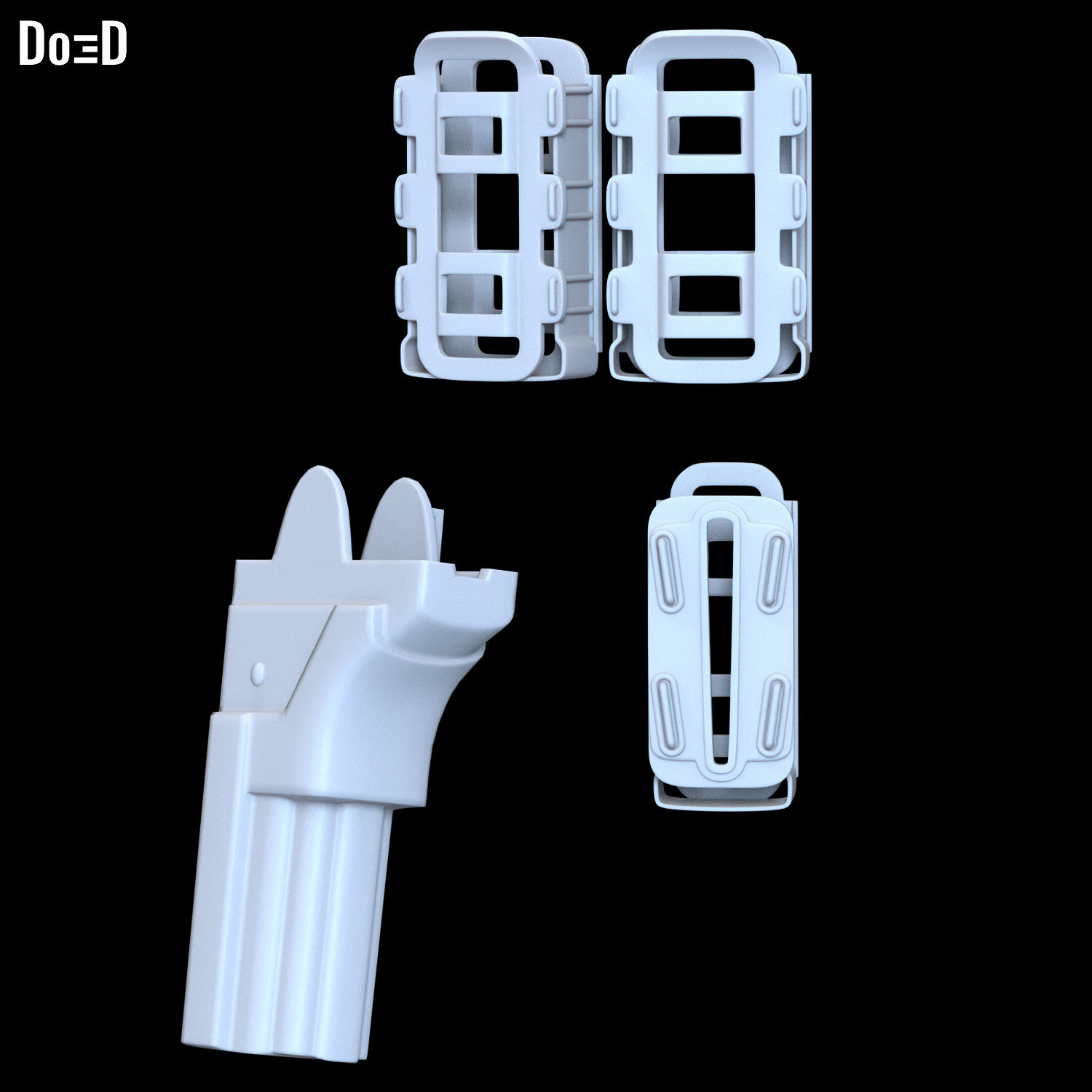 Pouchs & Holster The Punisher 2025 New Suit 3D Printable Model STL File #TP252