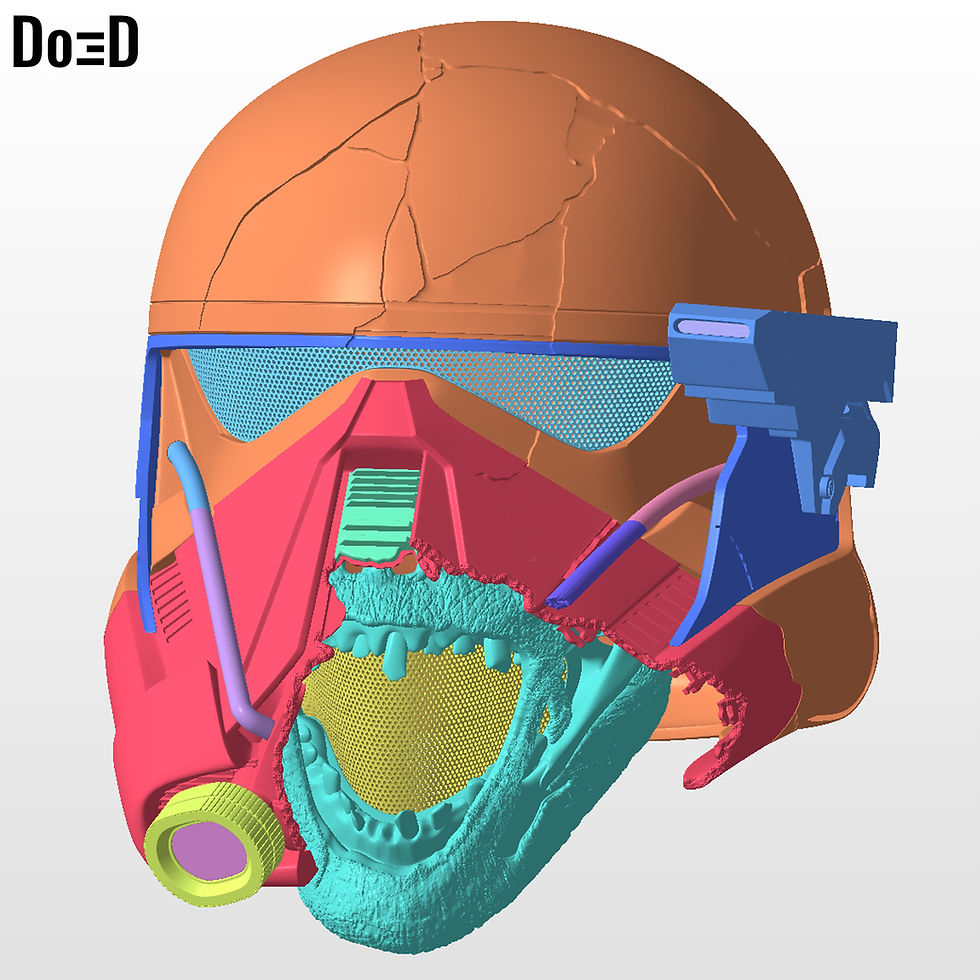 Thumbnail: Zombie Death Trooper Ahsoka | 3D Printable Model STl #ZT41