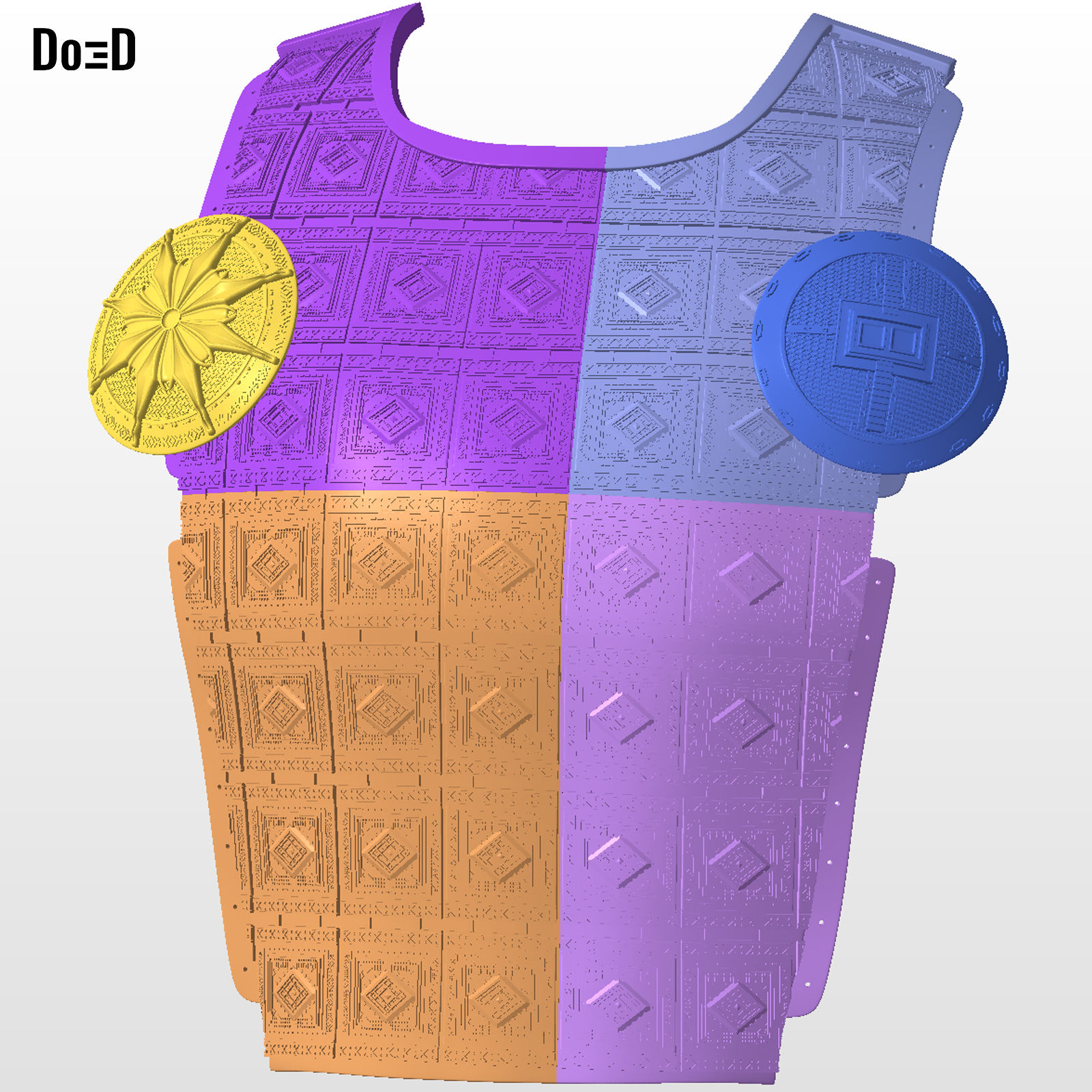Doctor Doom Torso + Brooches SDCC 2026 Avengers Doomsday 3D Printable Model #TB3