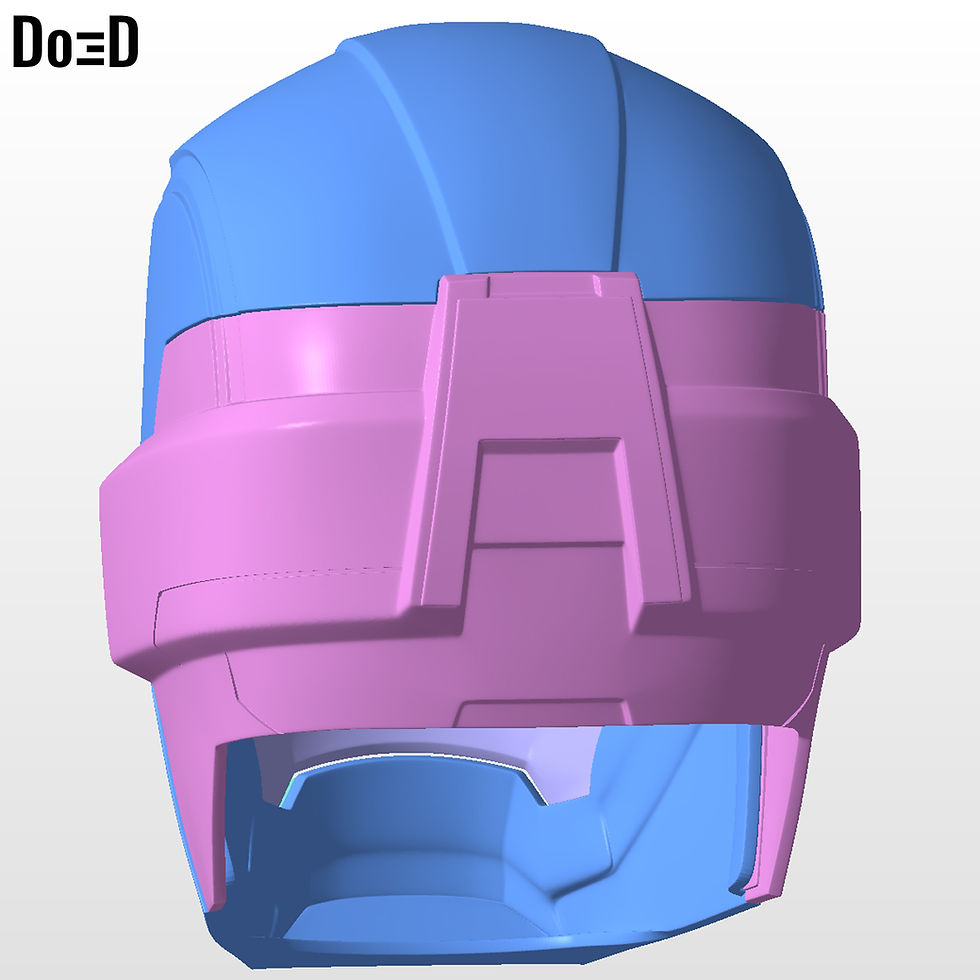 Thumbnail: MK 33 Concept Helmet (Iron Man Mark XXXIII) 3D Printable Model #MK33C