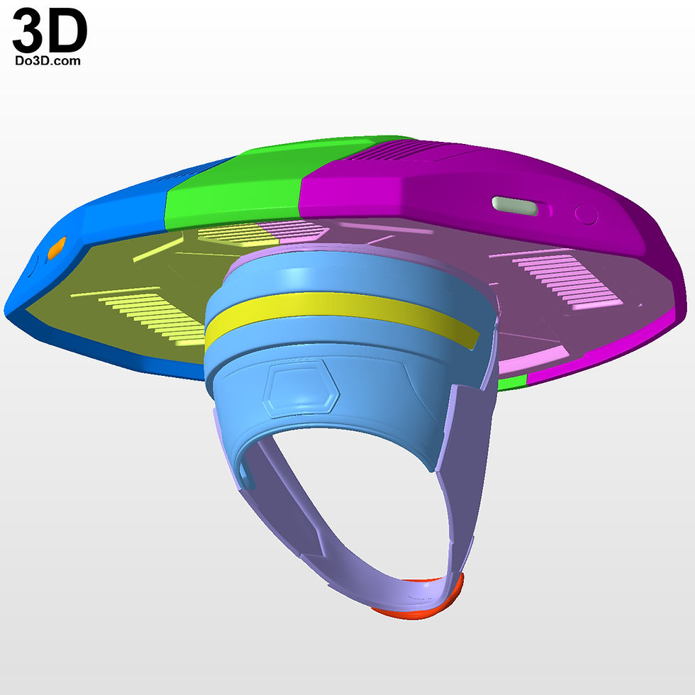 Thumbnail: Fifth Brother Obi-wan Kenobi 5th Helmet Hat 3D Printable Model STL File #F56