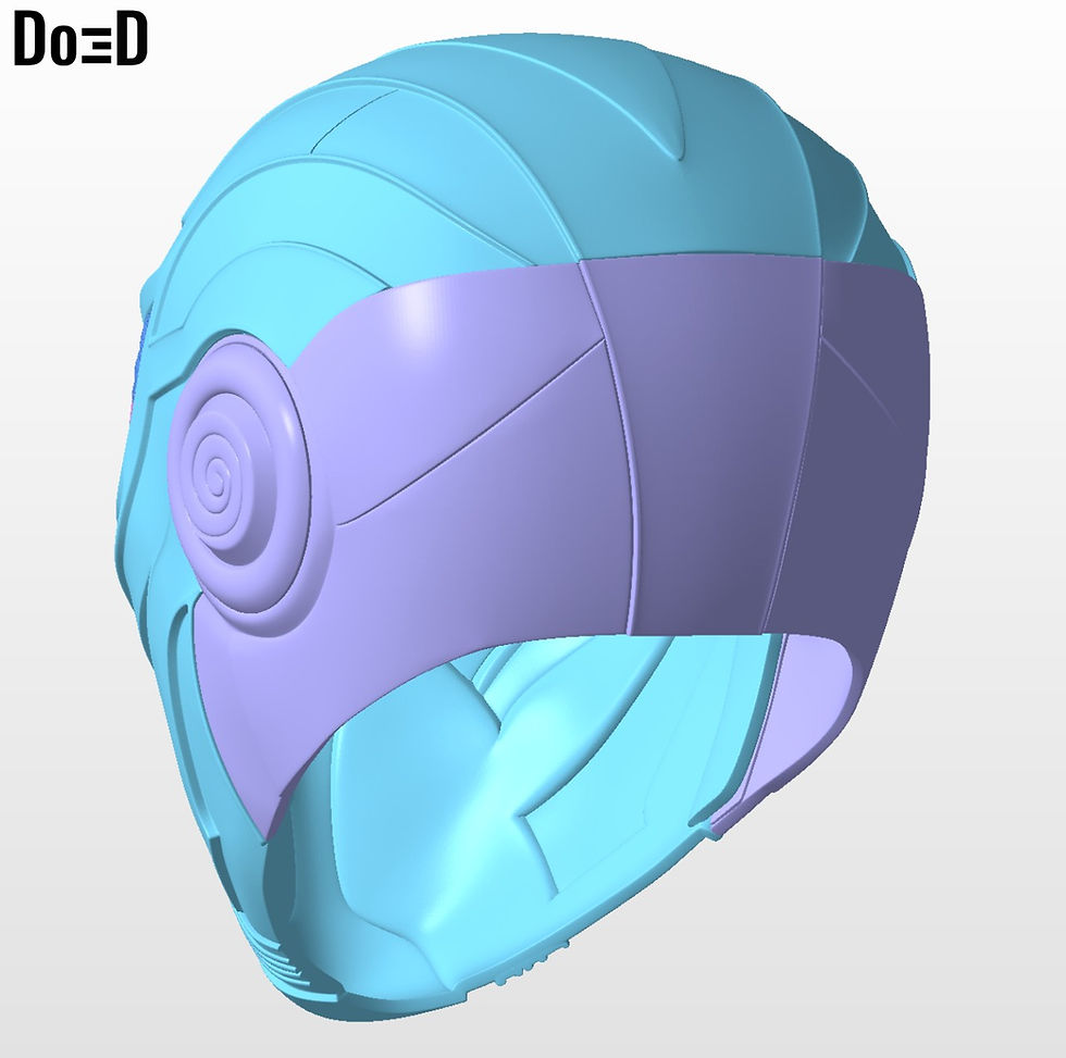 Thumbnail: X Beetle 002 Spider-Man Variant Helmet | 3D Printable Model STL File #XB002