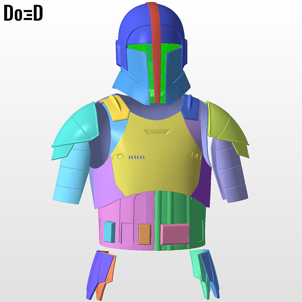 Thumbnail: Praetorian Guard Full Body Armor Mandalorian Season 3 | 3D Printable Model #P72