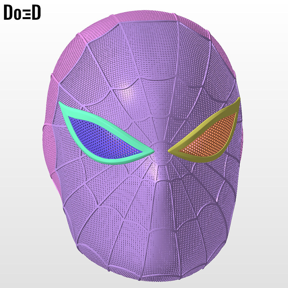 Thumbnail: Bundle: Spider-Man 1978 Japan Helmet + Webshooter Watch Bracer STL #S978