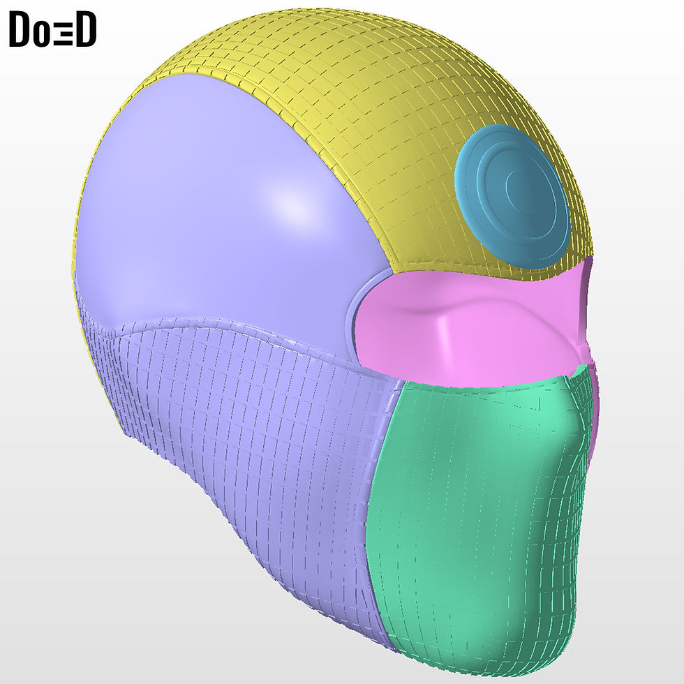 Thumbnail: Bullseye Helmet Daredevil Born Again Season 2 | 3D Printable Model STL File #BE1