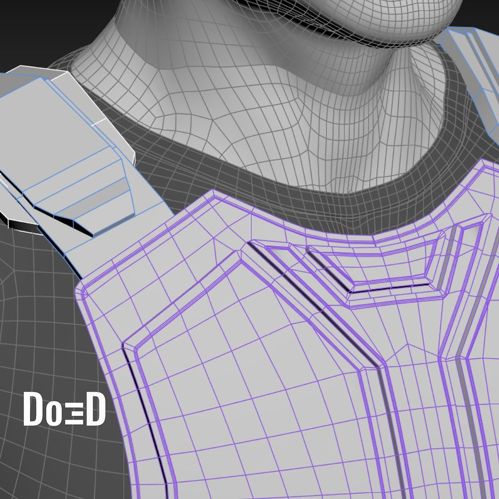 Thumbnail: The Punisher Suit/Vest, Belt & Pouches Brand New Day 3D Printable Model STL #TP7