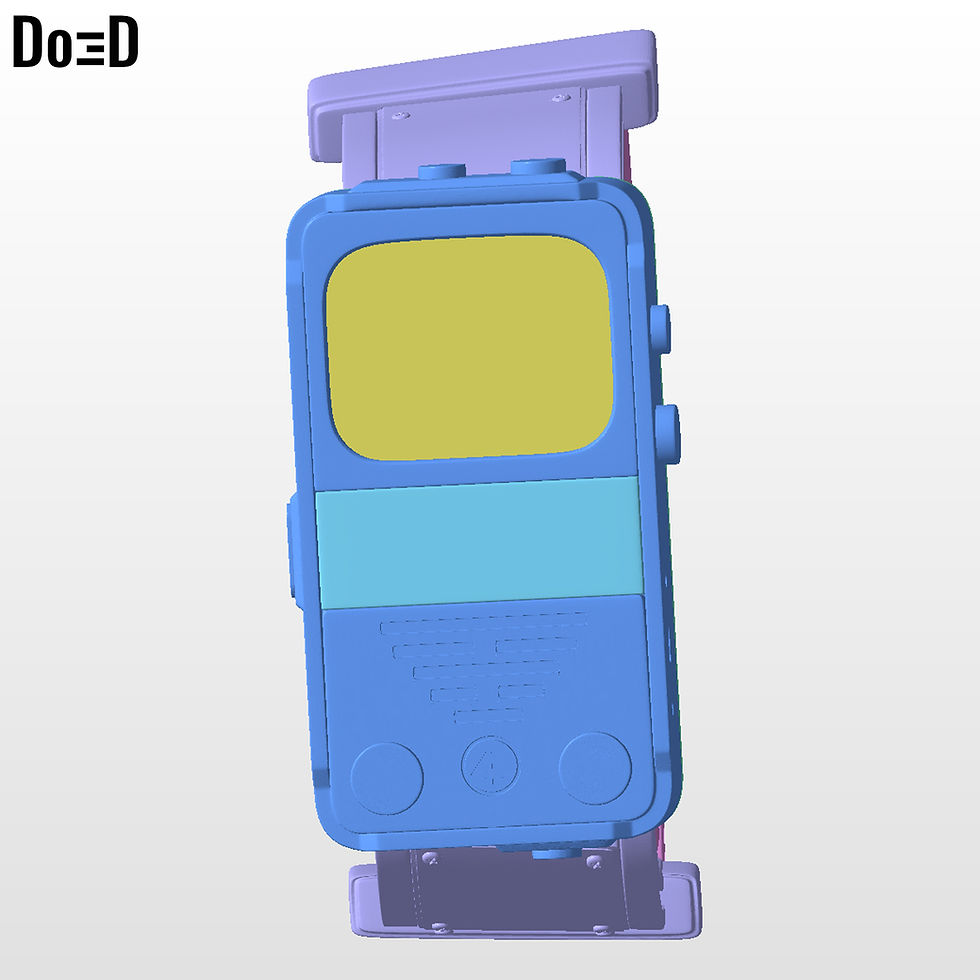 Thumbnail: Fantastic Four Mission Watch 3D Printable Model #FFW63