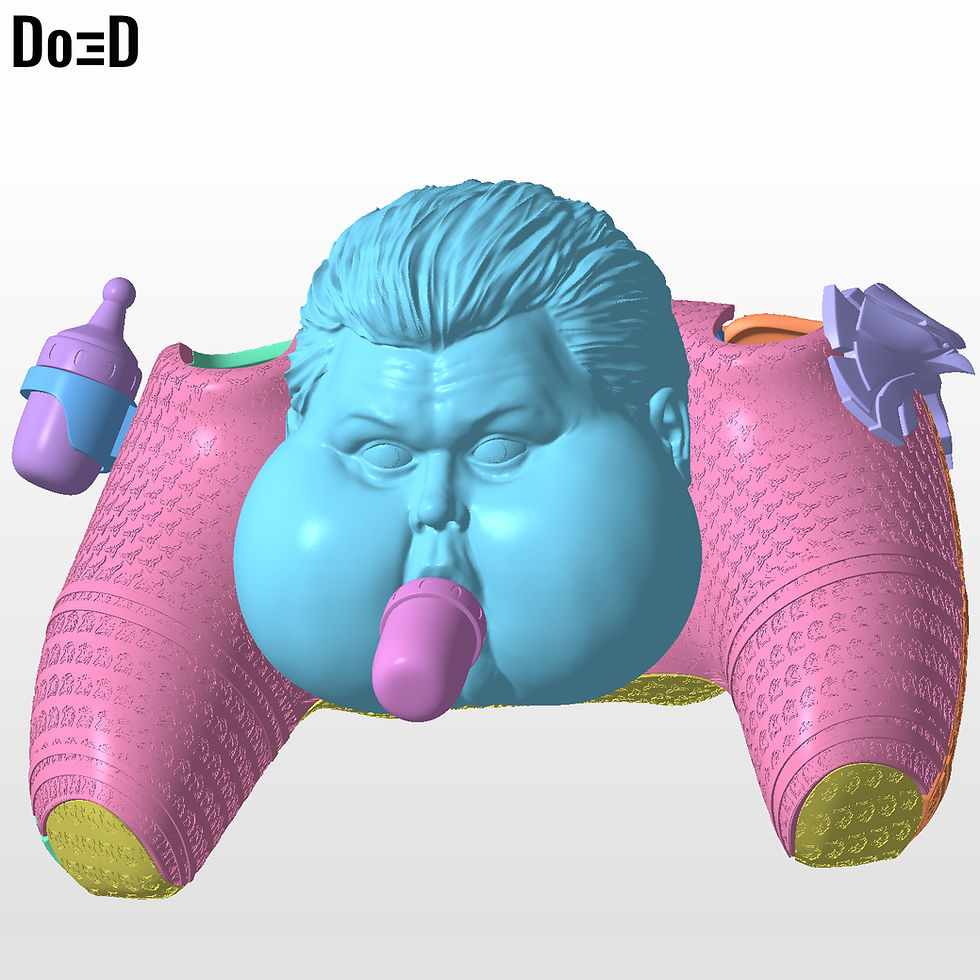 Thumbnail: Homelander Meme PS5 Controller Case Cover The Boys 3D Printable Model STL #TB5