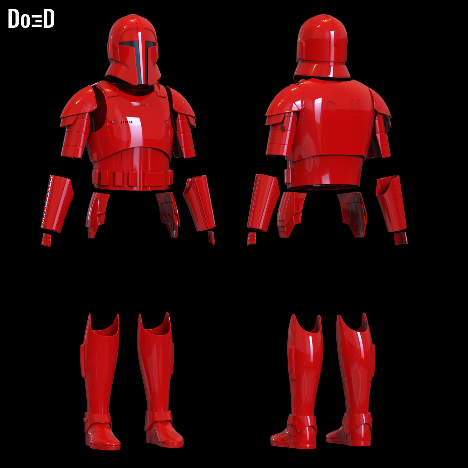 Praetorian Guard Full Body Armor Mandalorian Season 3 | 3D Printable Model #P72