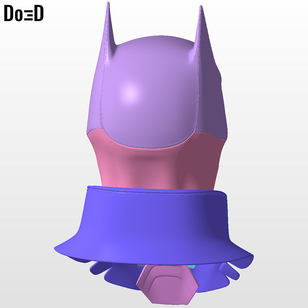 Thumbnail: The Batman 2022 Batsuit Upper Body Armors | 3D Printable Model STL File #B21