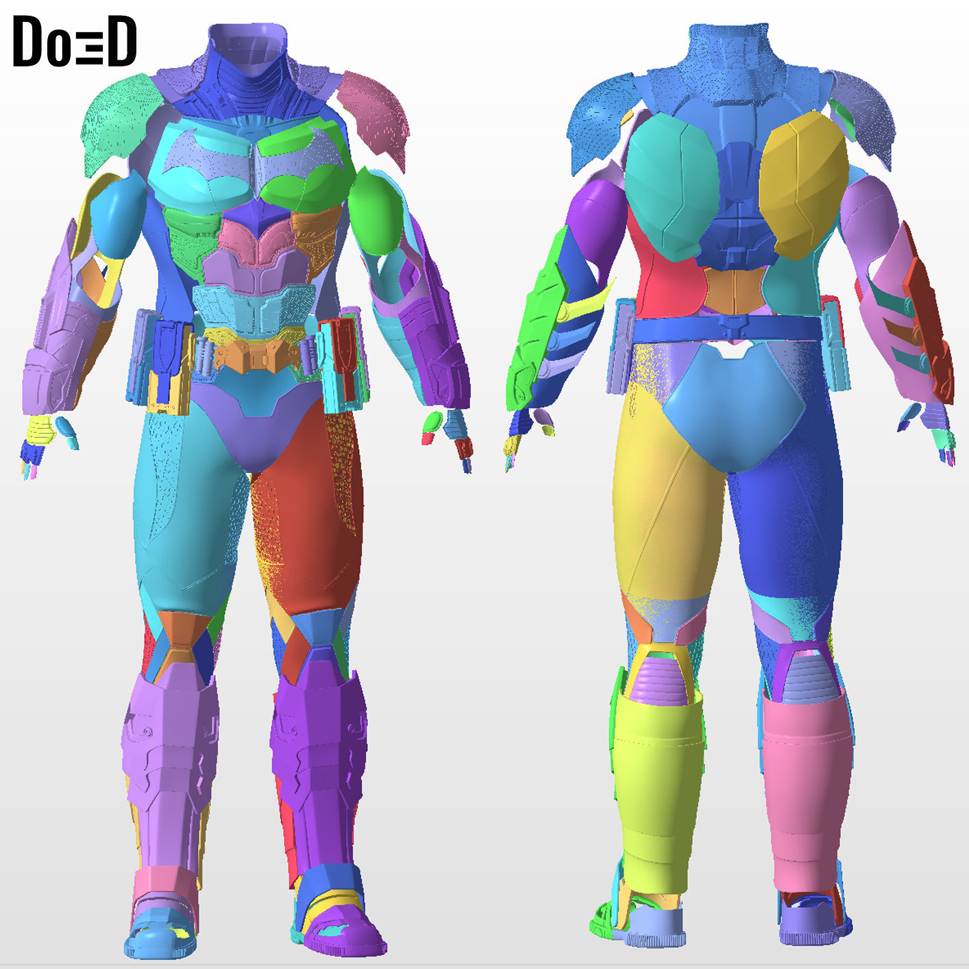 Batman Arkham Knight Batsuit Only | 3D Printable Model #B1119