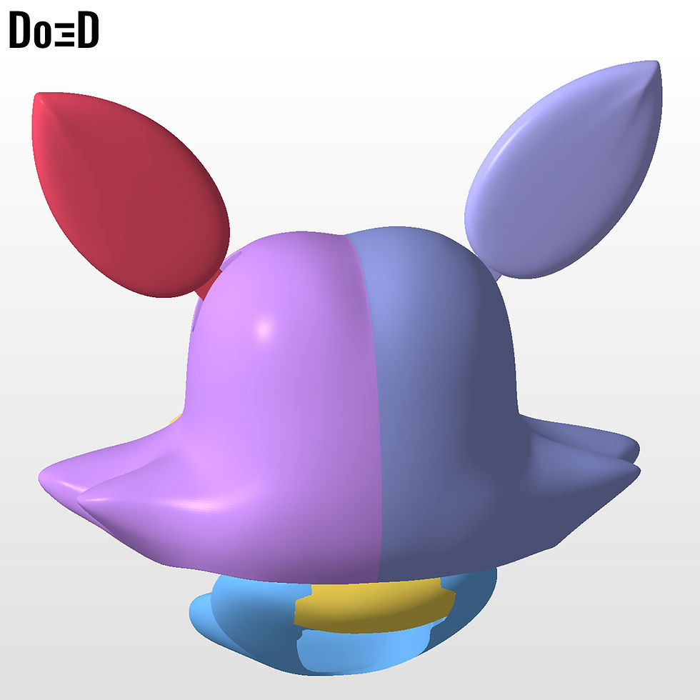Thumbnail: Mangle Toy Foxy Five Nights At Freddy's 2 FNAF | 3D Printable Model #FF225