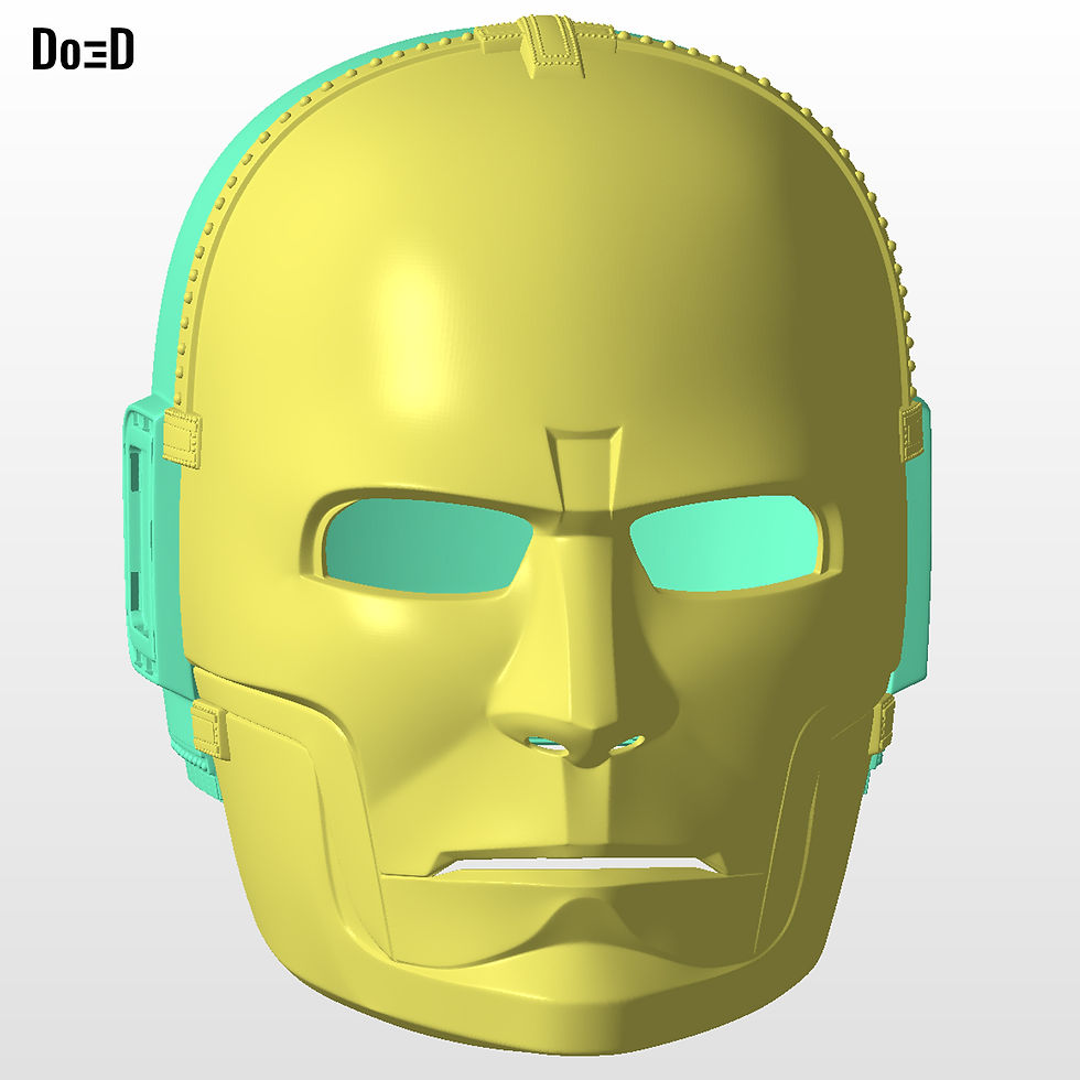 Thumbnail: Doctor Doom Helmet D23 2026 Fantastic Four Mid Credit Mask 3D Model #SBD33
